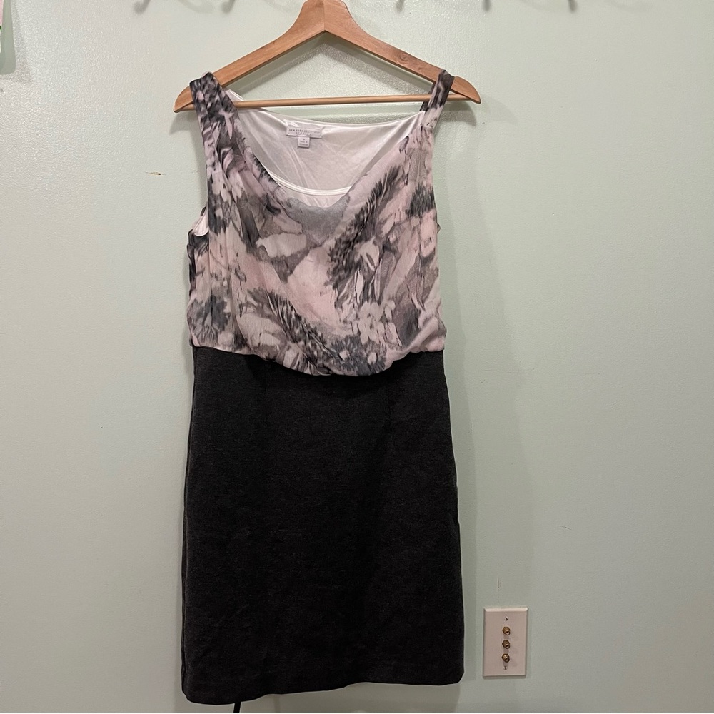 Marble Pattern Dress